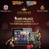 Euro Palace Online Casino becomes Fortune Lounge Member