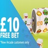 Claim £10 For Free at Betfair Arcade