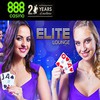 What is the Elite Lounge at 888 Casino?