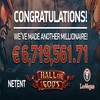 Leo Vegas Player Wins €6.7 Million