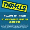 New Players Get 50 Zero Wager Free Spins at Thrills Casino
