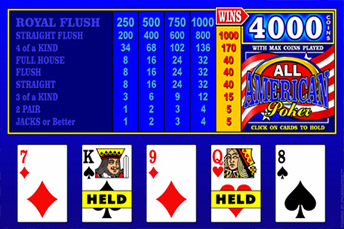 All American Video Poker