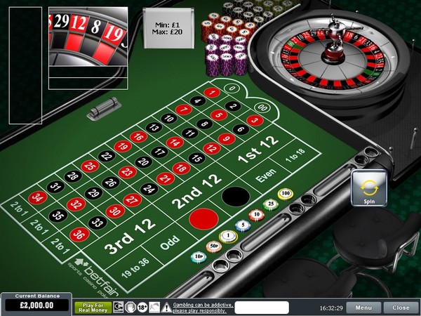 Betfair Casino Screenshot